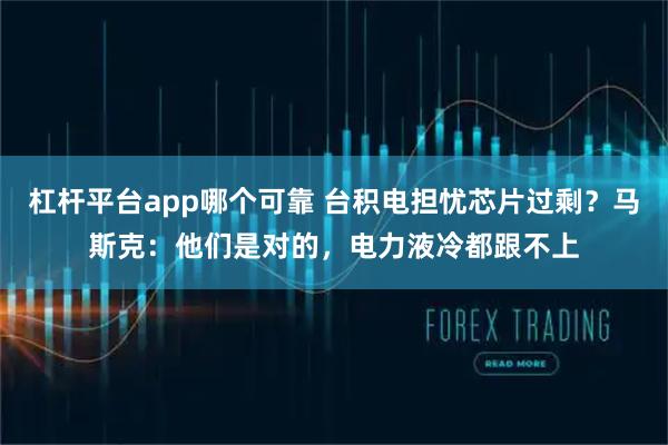 杠杆平台app哪个可靠 台积电担忧芯片过剩？马斯克：他们是对的，电力液冷都跟不上